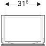 Тумба под раковину GEBERIT XENO² 500.502.43.1 40 см