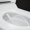 Унитаз-биде подвесной GEBERIT AQUACLEAN 146.294.SJ.1 стекло черное